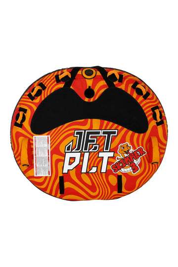 Jetpilot Skimmer 3 80" Towable Tube - Red/Orange 3 Person